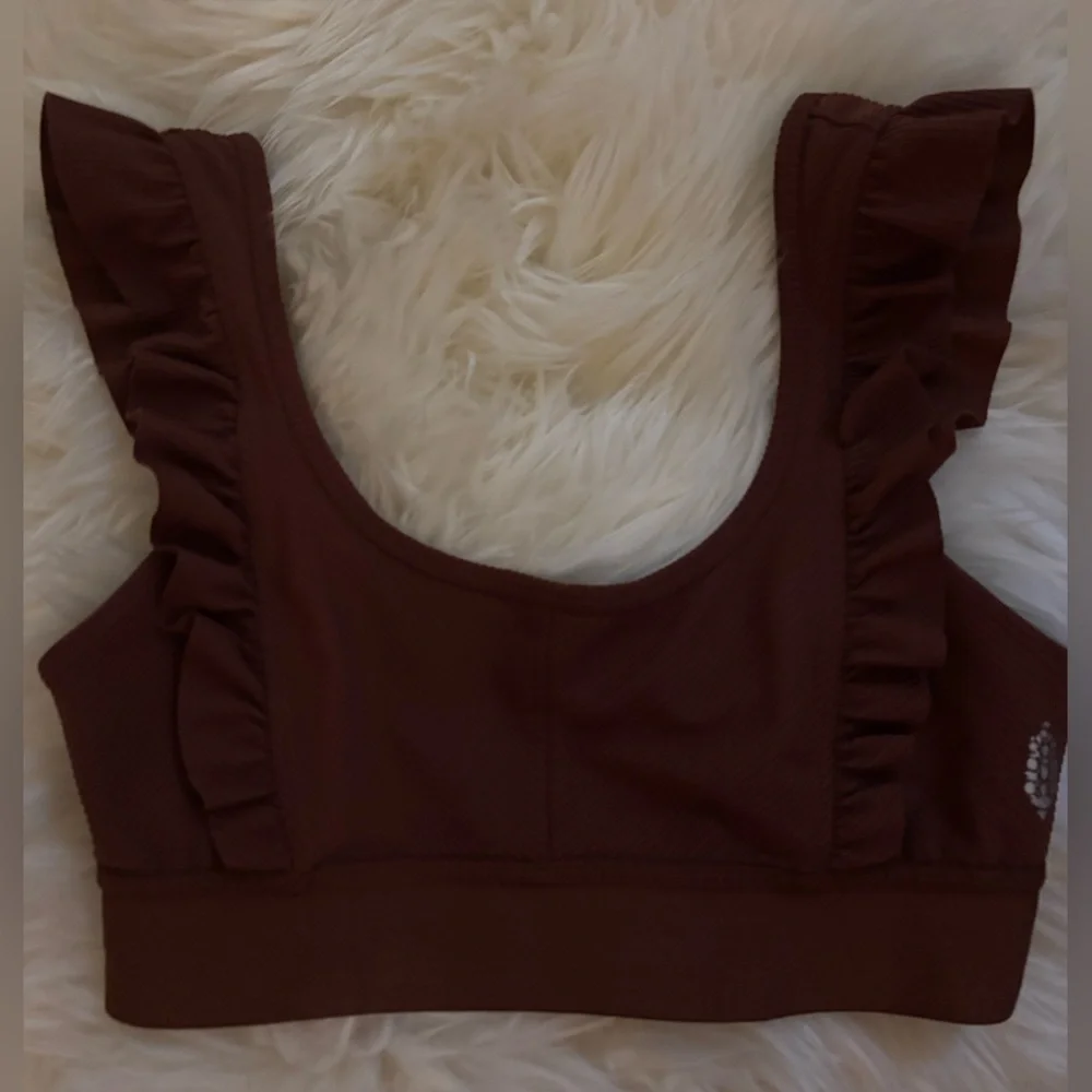 Free People Movement Ruffle Me Up Bra- only worn once! - Picture 5 of 5